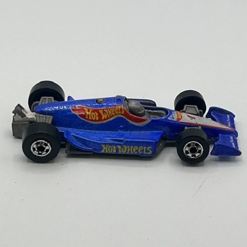Hot Wheels 1992 Mattel Indy Formula 1 Race Car Blue Vintage Diecast Malaysia